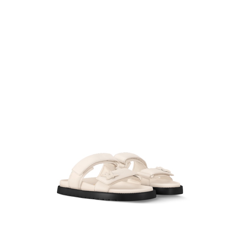 LV Sunset Flat Comfort Mule - Image 1